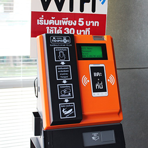 Tap Coin WiFi in Thailand
